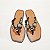 Chinelo Feminino STE265 Marrom com Bolas ABS Cromadas - Imagem 2