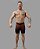 Bermuda Men's Physique Curta Dimensione – Laranja - Imagem 4