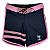 Bermuda Men's Physique Curta com Listras Rosa Claro - Imagem 1