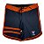 Bermuda Men's Physique Curta com Listras Laranja - Imagem 1