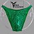 Sunga Bodybuilder Verde Holográfica - Corte Tradicional - Imagem 1