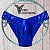 Sunga Bodybuilder Azul Real Brilhante - Corte IFBB - Imagem 1