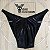 Sunga Bodybuilder Preta Brilhante - Corte Tradicional - Imagem 1