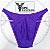 Sunga Bodybuilder Roxa com Glitter Brilhante - Corte Tradicional - Imagem 1