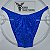 Sunga Bodybuilder Azul Real Escama Réptil - Corte Pró - Imagem 1