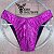 Sunga Bodybuilder Rosa Escama Cobra - Corte IFBB - Imagem 1