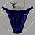 Sunga Bodybuilder Azul Marinho em Veludo - Corte Pró - Imagem 1