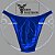 Sunga Bodybuilder Azul Real em Veludo - Corte Pró - Imagem 1