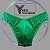 Sunga Bodybuilder Verde em Veludo Holográfico - Corte IFBB - Imagem 1