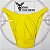 Sunga Bodybuilder Amarela em Lycra - Corte Tradicional - Imagem 1