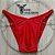 Sunga Bodybuilder Vermelha em Lycra - Corte Tradicional - Imagem 1