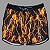 Bermuda Men's Physique Curta Thunder Laranja Neon - Imagem 1