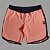 Bermuda Men's Physique Curta Laranja Clara Fluor - Imagem 1