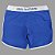 Bermuda Men's Physique Curta Azul Índigo com Branco e Listras - Imagem 2