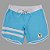 Bermuda Men's Physique Curta Blue Sky com Branco e Listras - Imagem 1