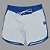 Bermuda Men's Physique Curta Branca com Azul Índigo - Imagem 1