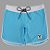 Bermuda Men's Physique Curta Blue Sky com Branco - Imagem 1