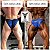 Sunga Bodybuilder Estampa Onça em Lycra - Corte Tradicional - Imagem 2