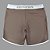 Bermuda Men's Physique Curta Café com Branco - Imagem 2