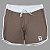 Bermuda Men's Physique Longa Café com Branco - Imagem 1