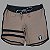 Bermuda Men's Physique Curta Café com Preto e Listras - Imagem 1