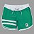 Bermuda Men's Physique Curta Esmeralda com Branco e Listras - Imagem 1