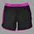 Bermuda Men's Physique Curta Preta com Pink Flúor e Listras - Imagem 2