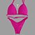Biquíni Fit Model NPC – Rosa em Lycra - Imagem 2