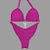 Biquíni Fit Model NPC – Rosa em Lycra - Imagem 2