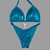 Biquíni Fit Model NPC – Turquesa Brilhante - Imagem 2