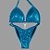Biquíni Fit Model NPC – Turquesa Brilhante - Imagem 1