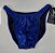 Sunga Bodybuilder – Tradicional – GG – Azul com Preto Holográfica – Sem costura - Imagem 1