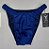 Sunga Bodybuilder – Tradicional – G – Azul Veludo Holográfico – Sem costura - Imagem 1