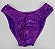 Sunga Bodybuilder – IFBB – M – Roxa Holográfica – Sem costura - Imagem 1