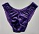 Sunga Bodybuilder – IFBB – M – Roxa em Veludo – Com costura - Imagem 1