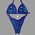 Biquíni Fit Model NPC - Azul com Roxo Brilhante - Imagem 2