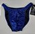 Sunga Bodybuilder – Tradicional – GG – Azul com Preto Holográfica – Sem costura - Imagem 1