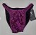 Sunga Bodybuilder – Tradicional – G – Magenta Holográfica – Sem costura - Imagem 1