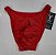 Sunga Bodybuilder – Tradicional – M – Vermelha Camaleão – Sem costura - Imagem 1
