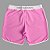 Bermuda Men's Physique Curta Rosa Claro com Branco - Imagem 2