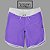 Bermuda Men's Physique Longa Lilás com Branco - Imagem 1