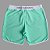 Bermuda Men's Physique Curta Verde Água com Branco e Listras - Imagem 2