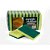 Esponja verde/amarelo multiuso - pacote com 10 unidades - NOBRE - Imagem 1