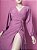 Vestido transpassado poá - Rosa açaí - Imagem 12