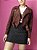 Short saia - risca de giz - Imagem 1