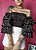 Cropped Cereja - Preto - Imagem 1