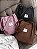 Bolsa ecobag em veludo - Marrom - Imagem 13