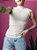 Blusa Garrafinha Tricot - Creme - Imagem 4