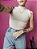 Blusa Garrafinha Tricot - Creme - Imagem 10