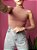 Blusa Garrafinha Tricot - Rose - Imagem 1